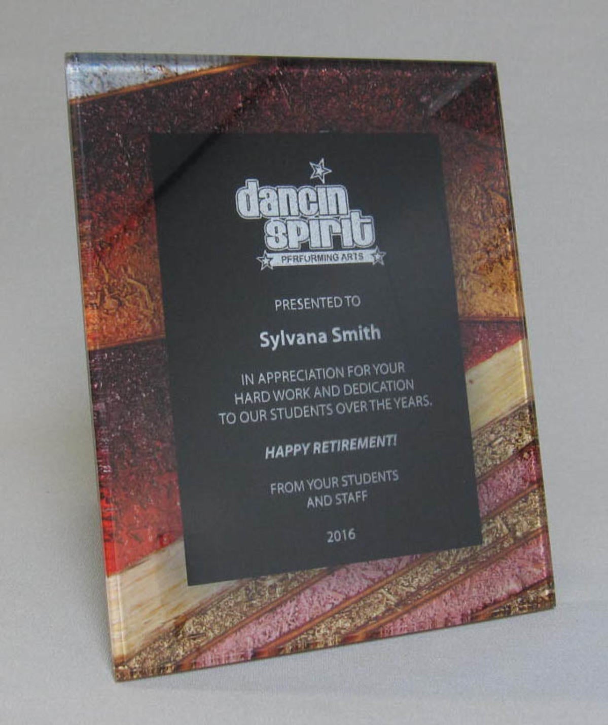 Acrylic Art Plaques Rainbow Creations