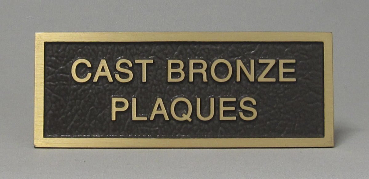Bronze Plaques Rainbow Creations