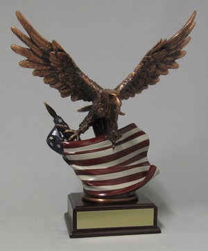 Eagle with Flag Thumbnail
