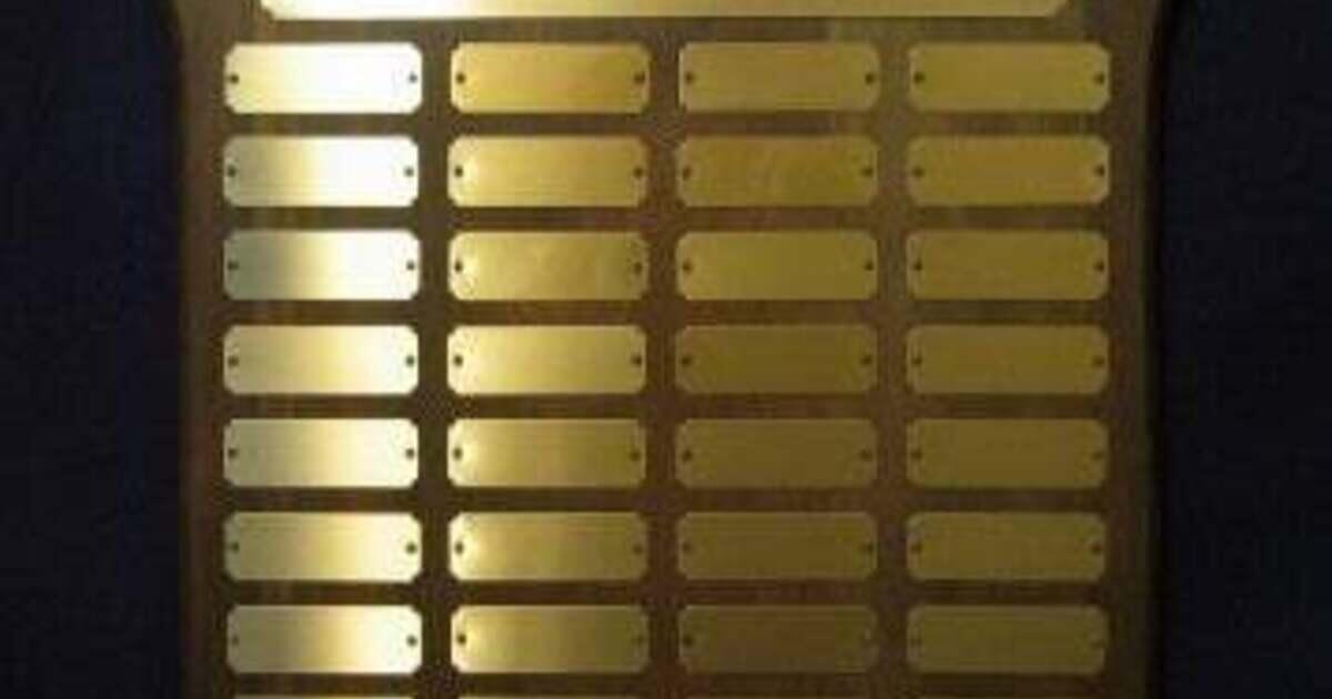 Large custom perpetual plaques Rainbow Creations