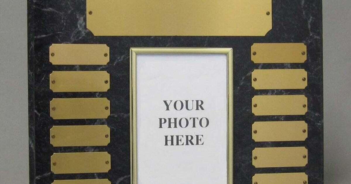 Perpetual plaque w/ photo Rainbow Creations