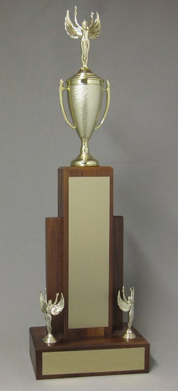 Walnut Tower Trophy Thumbnail